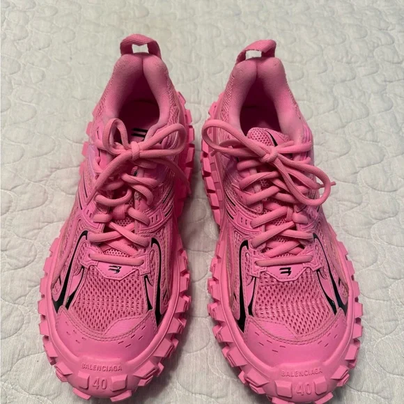 Balenciaga Bouncer Sneakers Women’s Size 10 Chunky Sole Pink Stunning - Picture 4 of 14